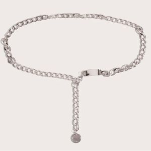 Metallic Decor Chain Belt